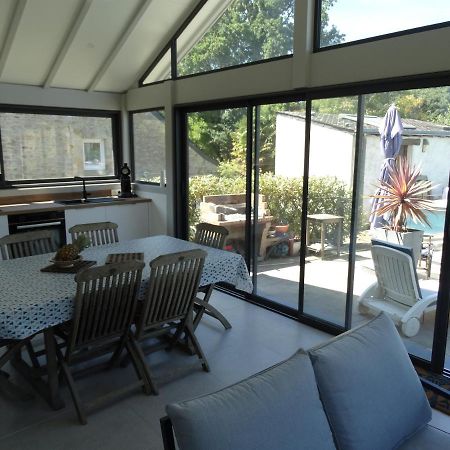 Maison Piscine Classee 4 Etoiles Guidel Bagian luar foto