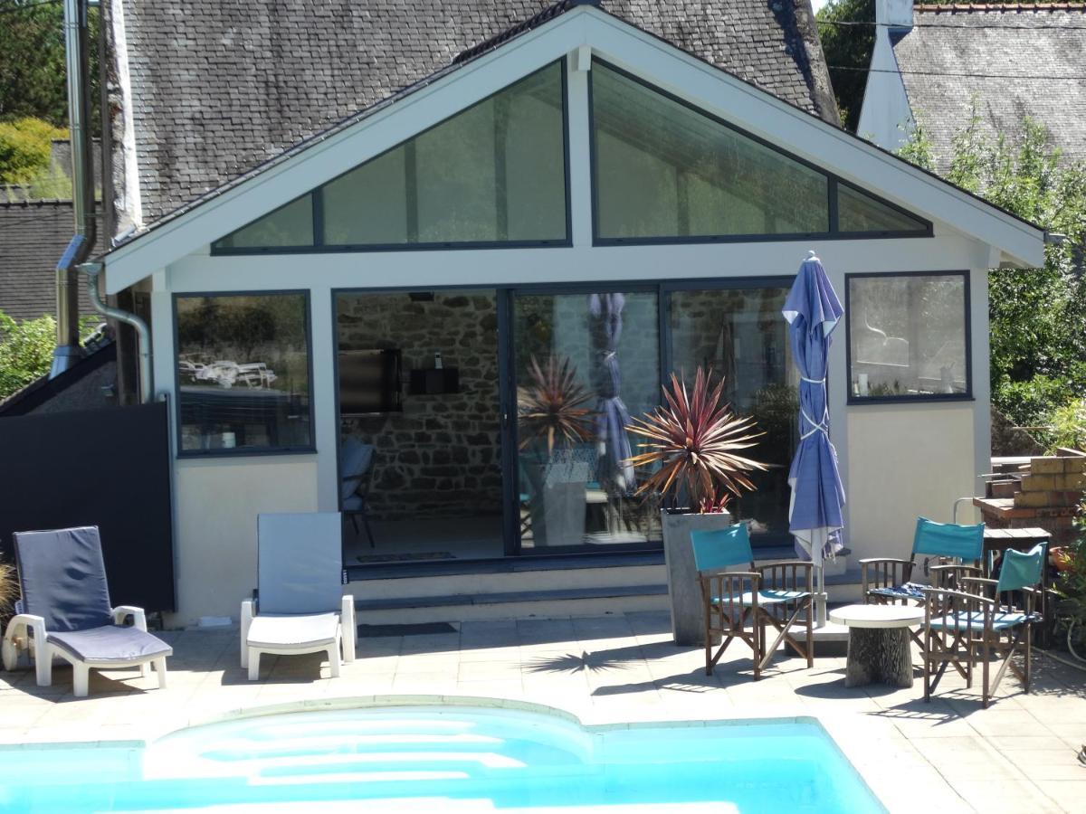 Maison Piscine Classee 4 Etoiles Guidel Bagian luar foto